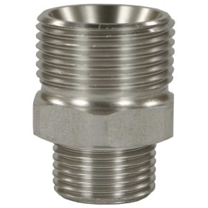 Złączka redukcja 1/2'M-M22x1,5 INOX 500bar