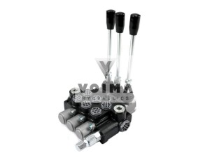 Rozdzielacz hydrauliczny 3-sekcyjny 40L VOIMA