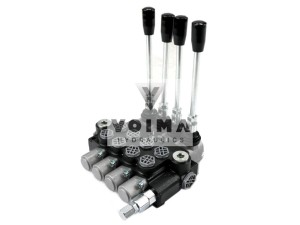 Rozdzielacz hydrauliczny 4-sekcyjny 40L VOIMA