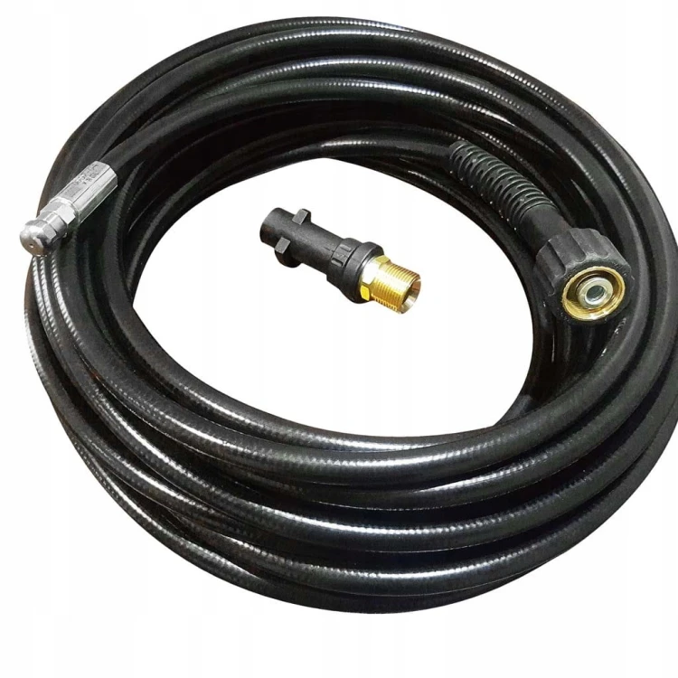 Wąż KARCHER dysza 4-obrotowa + adapter